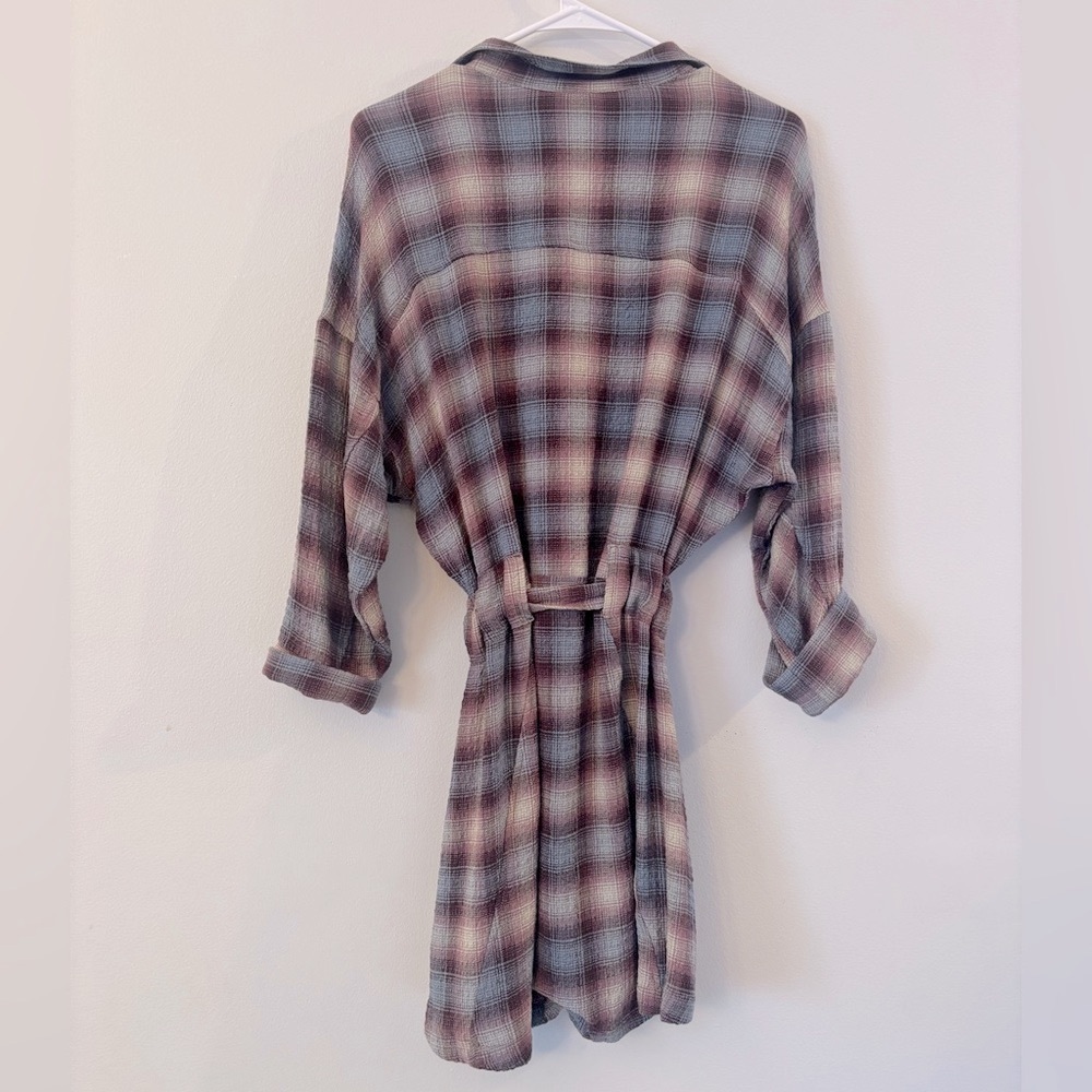 Free People Before I Let Go Plaid Romper - Picture 5 of 13